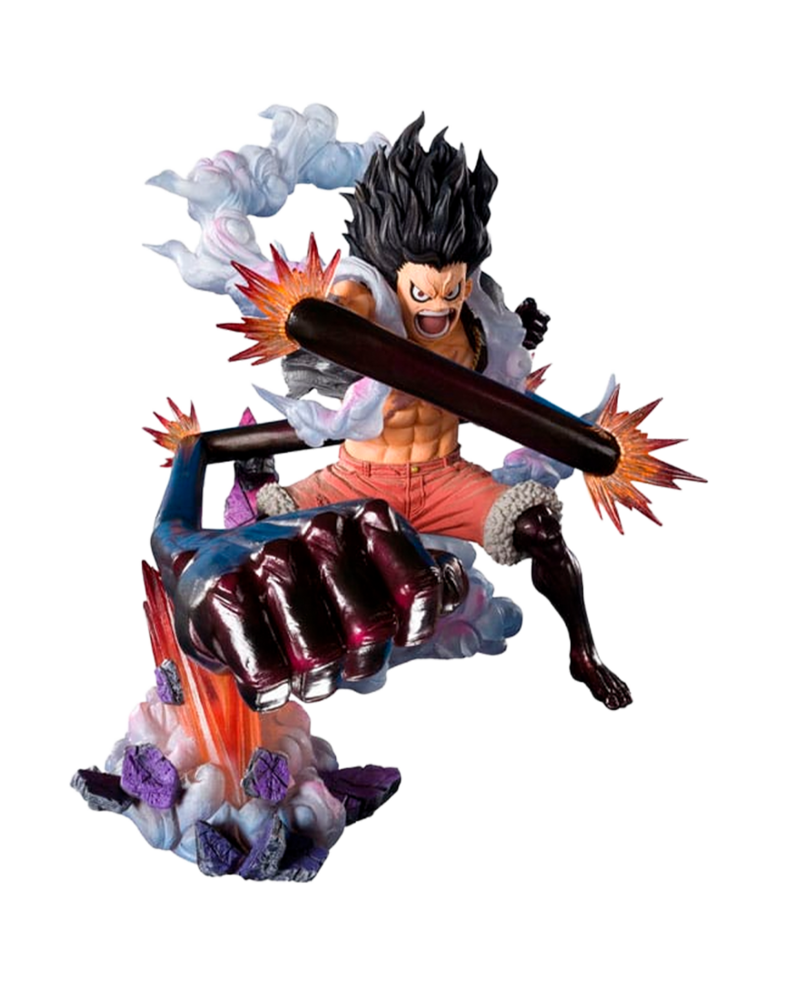 Figura monkey d. luffy one piece gear 4 snake man king cobra figuarts zero