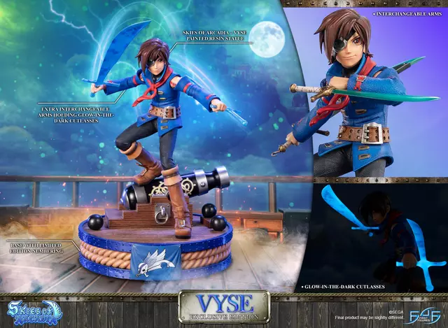 Comprar Estatua Vyse Skies of Arcadia Edición Exclusiva First 4 Figures Figuras