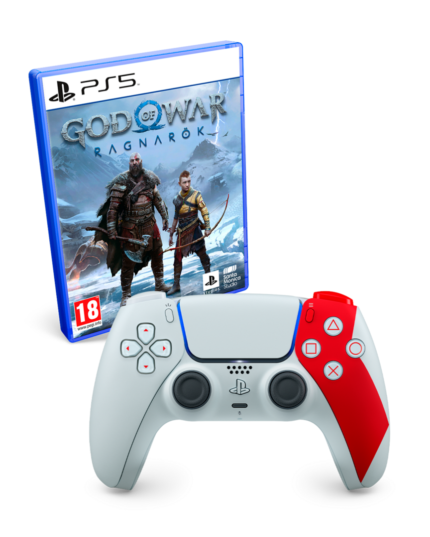Mando DualSense God of War 20th Anniversary + God of War Ragnarok