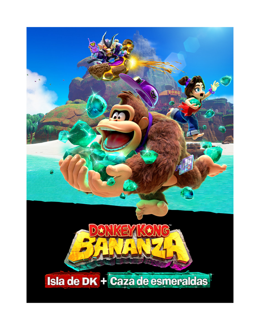 Donkey Kong Bananza: DK Island & Emerald Rush