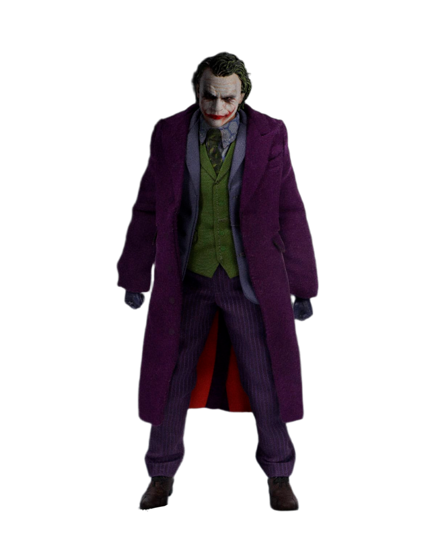 Figura joker el caballero oscuro 1/12 mezco toys