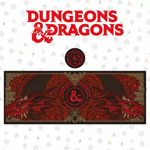 Comprar Dungeons & Dragons Alfombrilla Escritorio & Set de Posavasos Fanattik Limitada