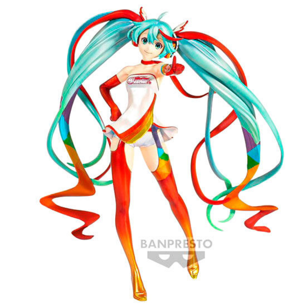 Figura hatsune miku racing 2016 banpresto chronicle hatsune miku 19cm