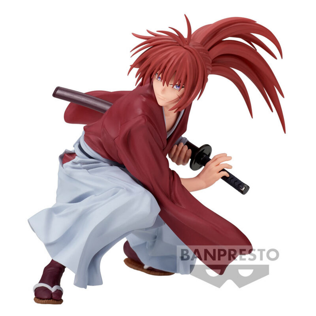 Figura kenshin himura vibration stars rurouni kenshin 12cm