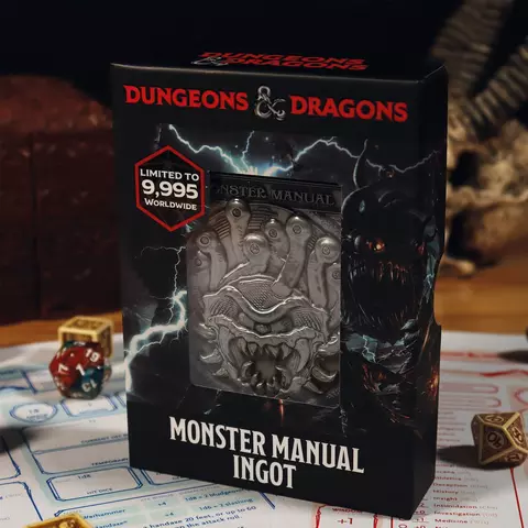 Comprar Lingote Manual Monstruos Dungeons & Dragons Edición Limitada Fanattik Limitada