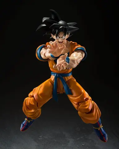 Reservar Figura Son Goku Dragon Ball Super: Super Hero SH Figuarts Re-Run Tamashii Nations Figuras de Videojuegos Estándar