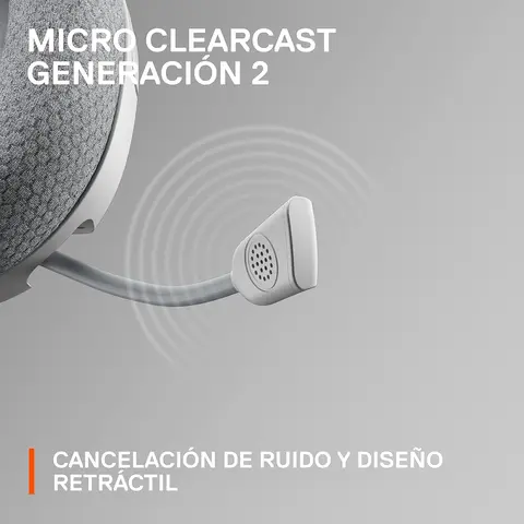 Reservar Auriculares Gaming Arctis Nova 1P Blancos con Cable Steelseries PS5 screen 5