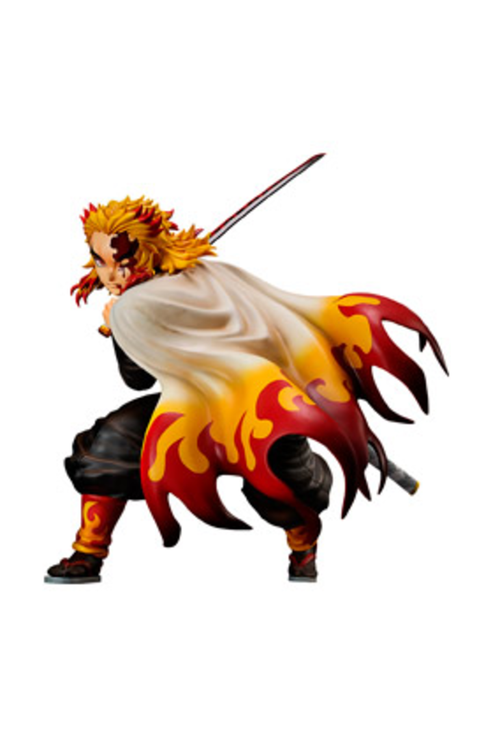 Figura kyojuro rengoku 42 cc cm kimetsu no yaiba escala 1/4
