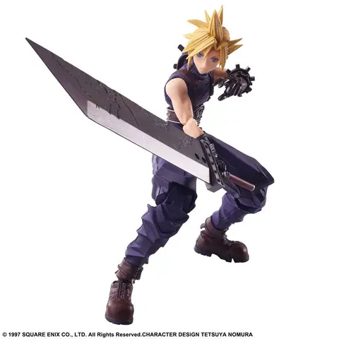 Reservar Figura Cloud Strife Final Fantasy VII Bring Arts Square Enix Figuras de Videojuegos