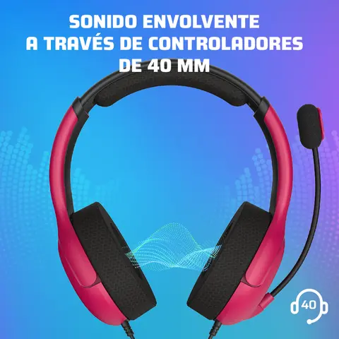 Comprar Auriculares Gaming Airlite Cosmic Red con Licencia Oficial PlayStation PS5 screen 3