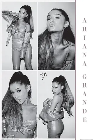 Comprar Poster Ariana Grande Black & White 