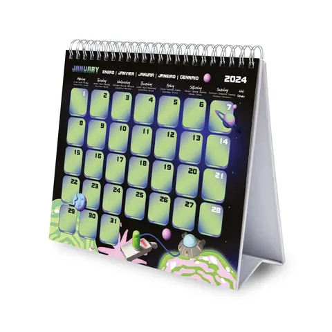Comprar Calendario De Escritorio Deluxe 2024 Rick Y Morty 