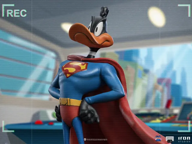 Comprar Figura Art Scale Space Jam 2 Pato Lucas Superman Figuras