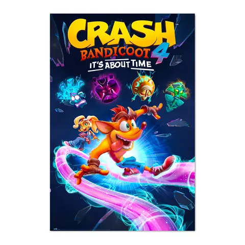 Comprar Poster Crash Bandicoot It´S About Time 