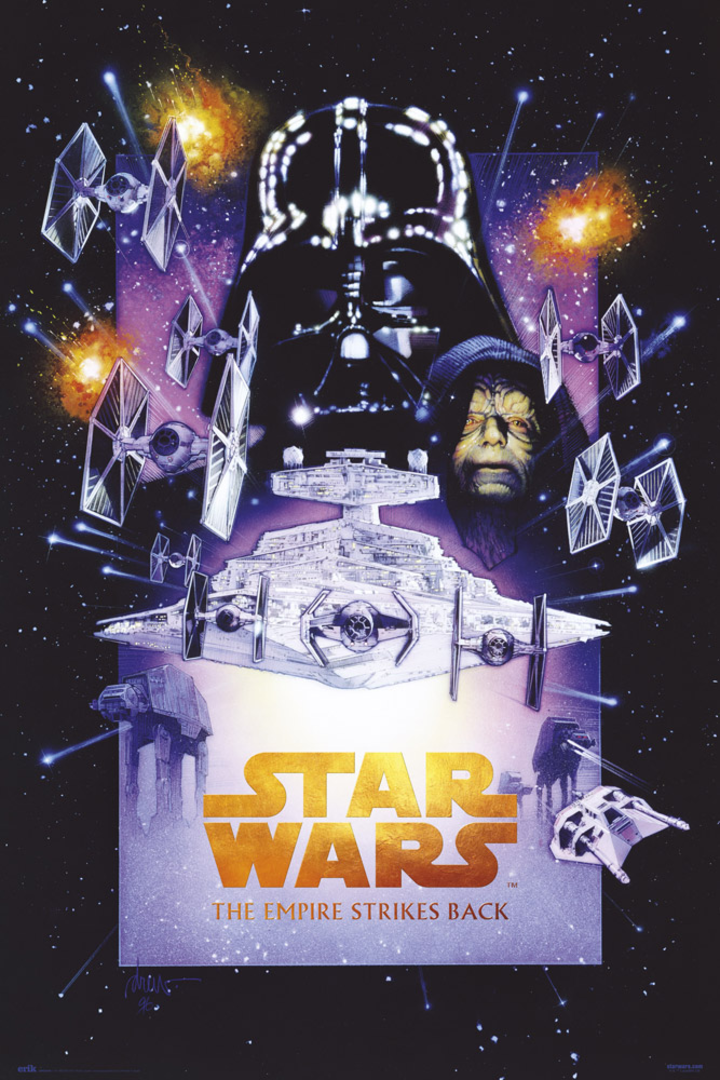 Poster star wars the empire strikes back special edition