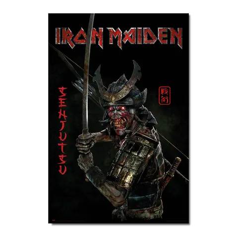 Comprar Poster Iron Maiden Senjutsu 