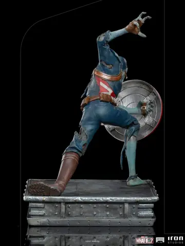 Comprar Figura Art Scale Marvel What If Capitan America Zombie Figuras