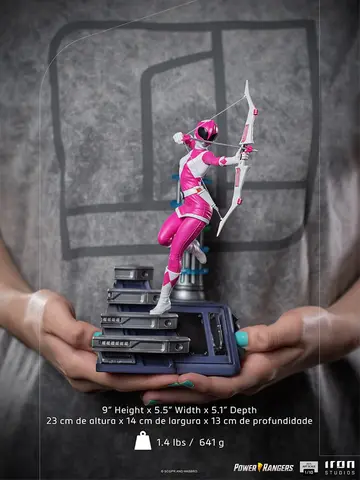 Comprar Figura Art Scale Mighty Morphin Power Rangers Ranger Rosa Figuras