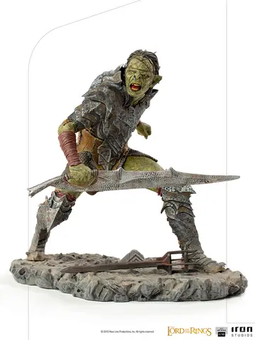 Comprar Figura Art Scale El Señor De Los Anillos Orco Swordsman Figuras