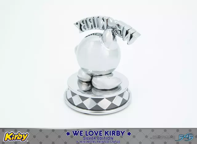 Reservar Figura Metálica Kirby We Love Kirby Edición Plata First 4 Figures Figuras