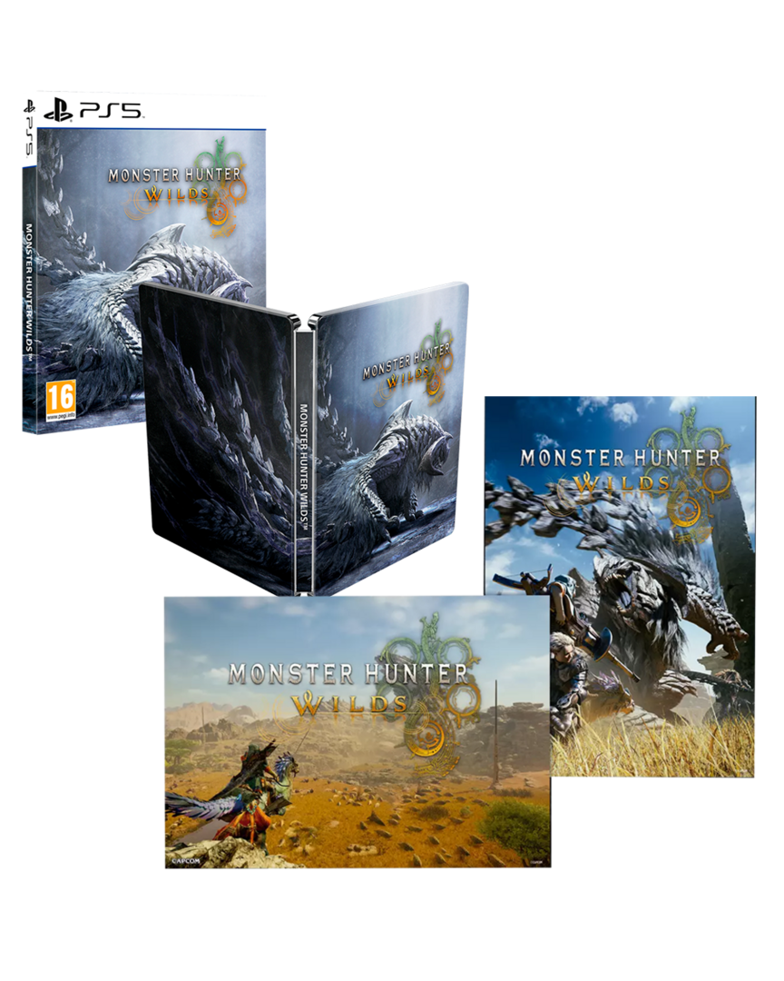 Monster Hunter Wilds Edicion Steelbook