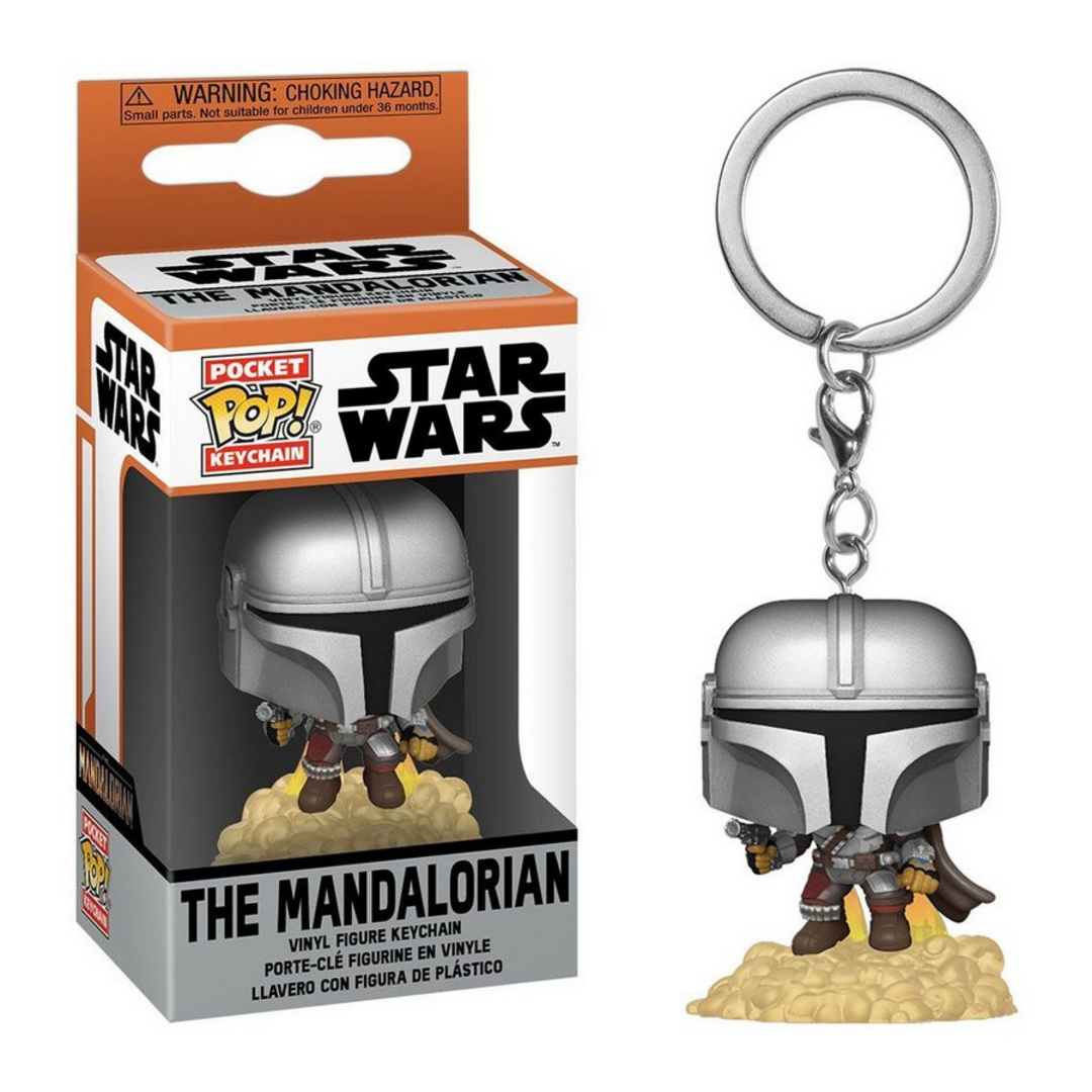 The Mandalorian - POP Keychain The Mandalorian (Flying)