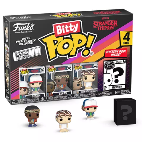 Comprar Stranger Things - Bitty POP Pack 4 Dustin Figuras Estándar