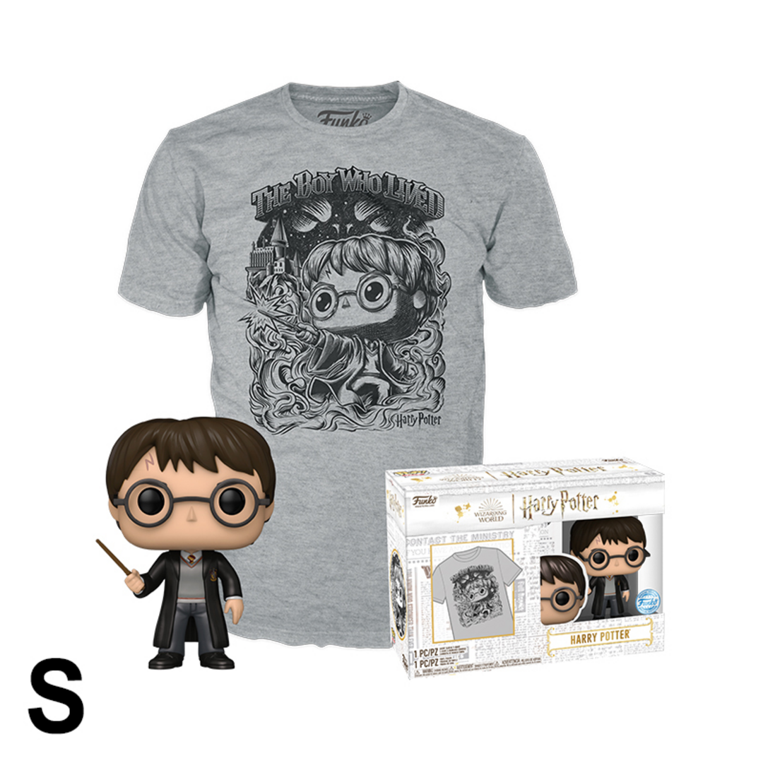 Harry Potter - Camiseta S & POP Harry Potter