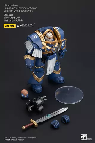 Reservar Figura Sargento Power Sword Ultramarines Warhammer JoyToy Figuras Estándar