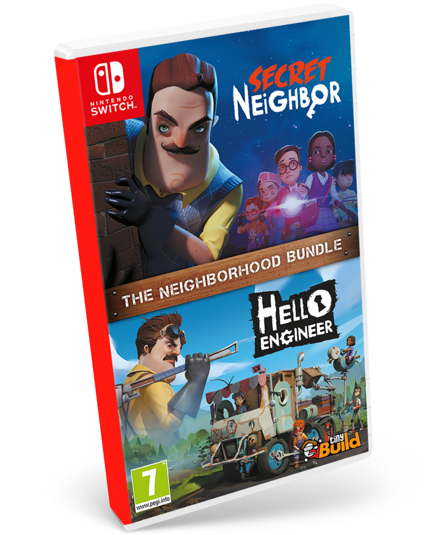 Secret neighbor + hello engineer – the neighborhood bundle