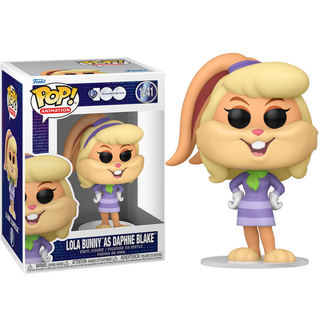 Funko Pop! Animation: HB - Lola Bunny As Daphne - Looney Tunes - Figura de Vinilo Coleccionable - Idea de Regalo- Mercancia Oficial - Juguetes para Niños y Adultos - TV Fans