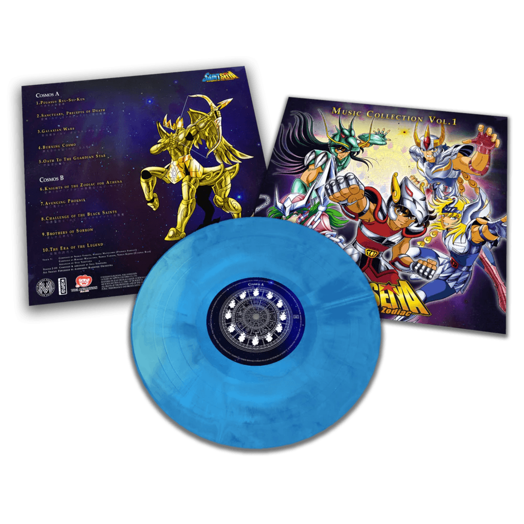 Vinilo saint seiya - music collection vol. 1 1 lp color azul