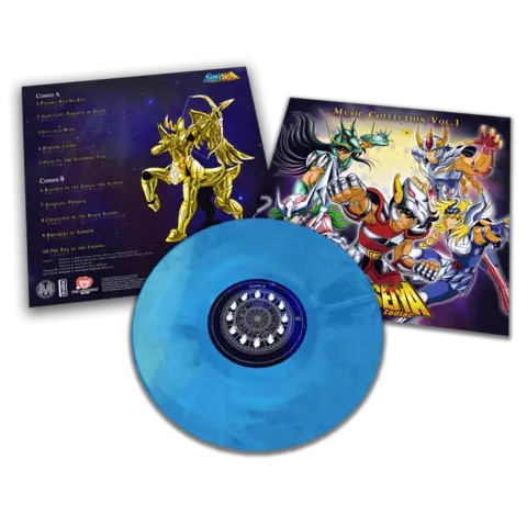 Reservar Vinilo Saint Seiya - Music Collection Vol. 1 1 LP Color Azul 