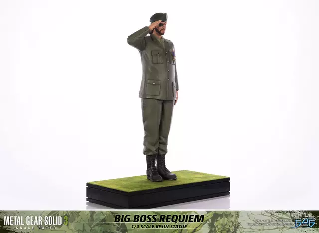 Reservar Estatua Resina Big Boss Requiem 1/4 Metal Gear Solid 3 First 4 Figures Estatuas screen 11