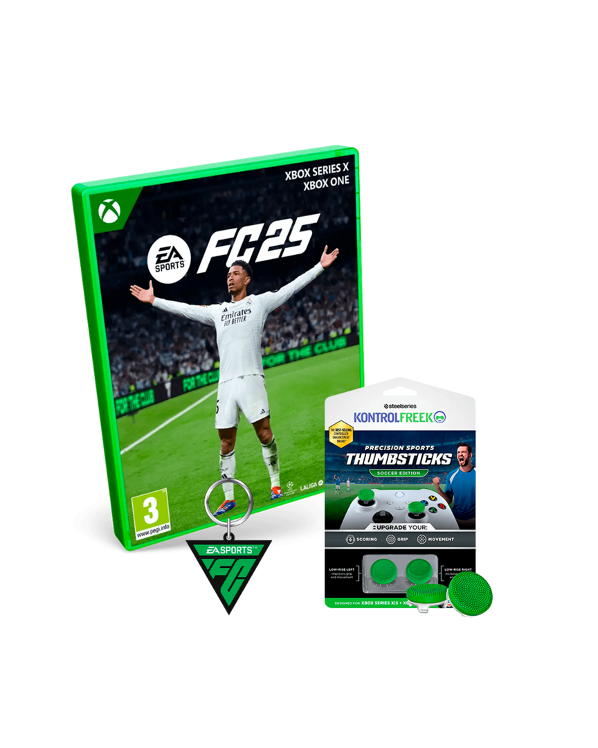 EA Sports FC25 + Thumbsticks Kontrol Freek Edición Soccer
