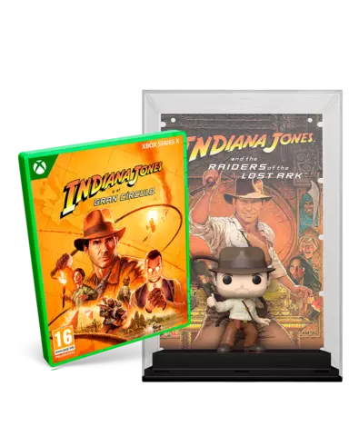 Indiana Jones y el Gran Círculo + Funko Indiana Jones Poster