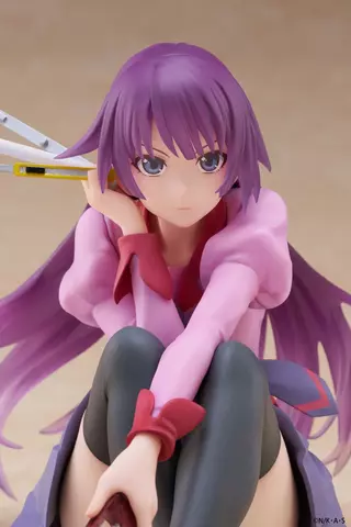 Reservar Figura Hitagi Senjougahara Monogatari Desktop Cute Taito 13cm Figuras Estándar