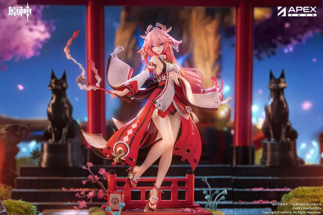 Reservar Figura Yae Miko Genshin Impact Astute Amusement Ver. 1/7 Apex Innovation Figuras Estándar