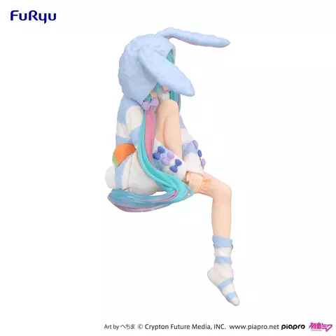 Reservar Figura Hatsune Miku Vocaloid Rabbit Ear Pijama Blue Ver. Noodle Stopper Furyu Figuras Estándar