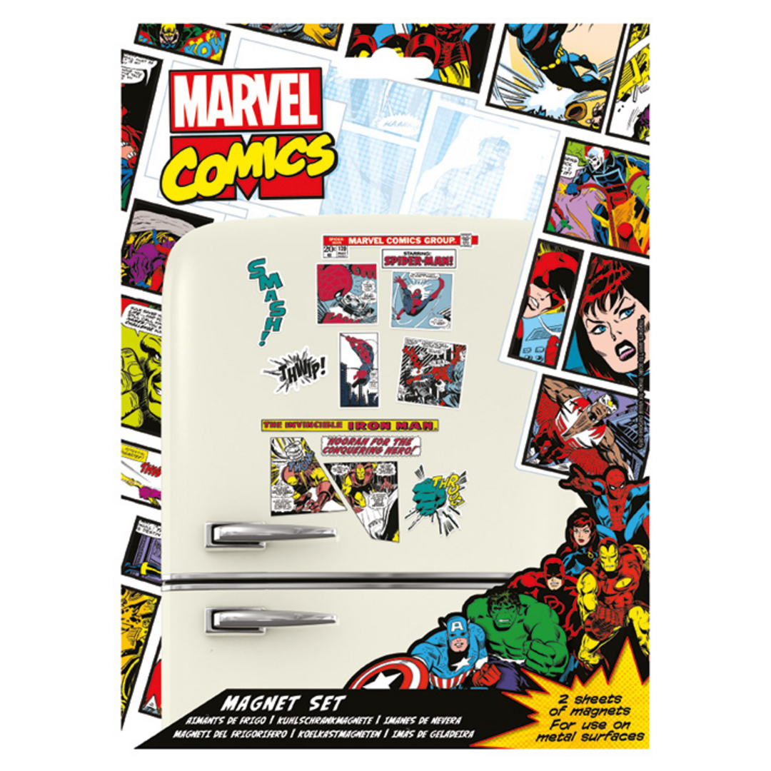 Marvel - set de imanes comic