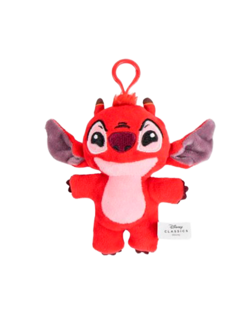 Peluche leroy llavero 3d stitch & friends 13 cm
