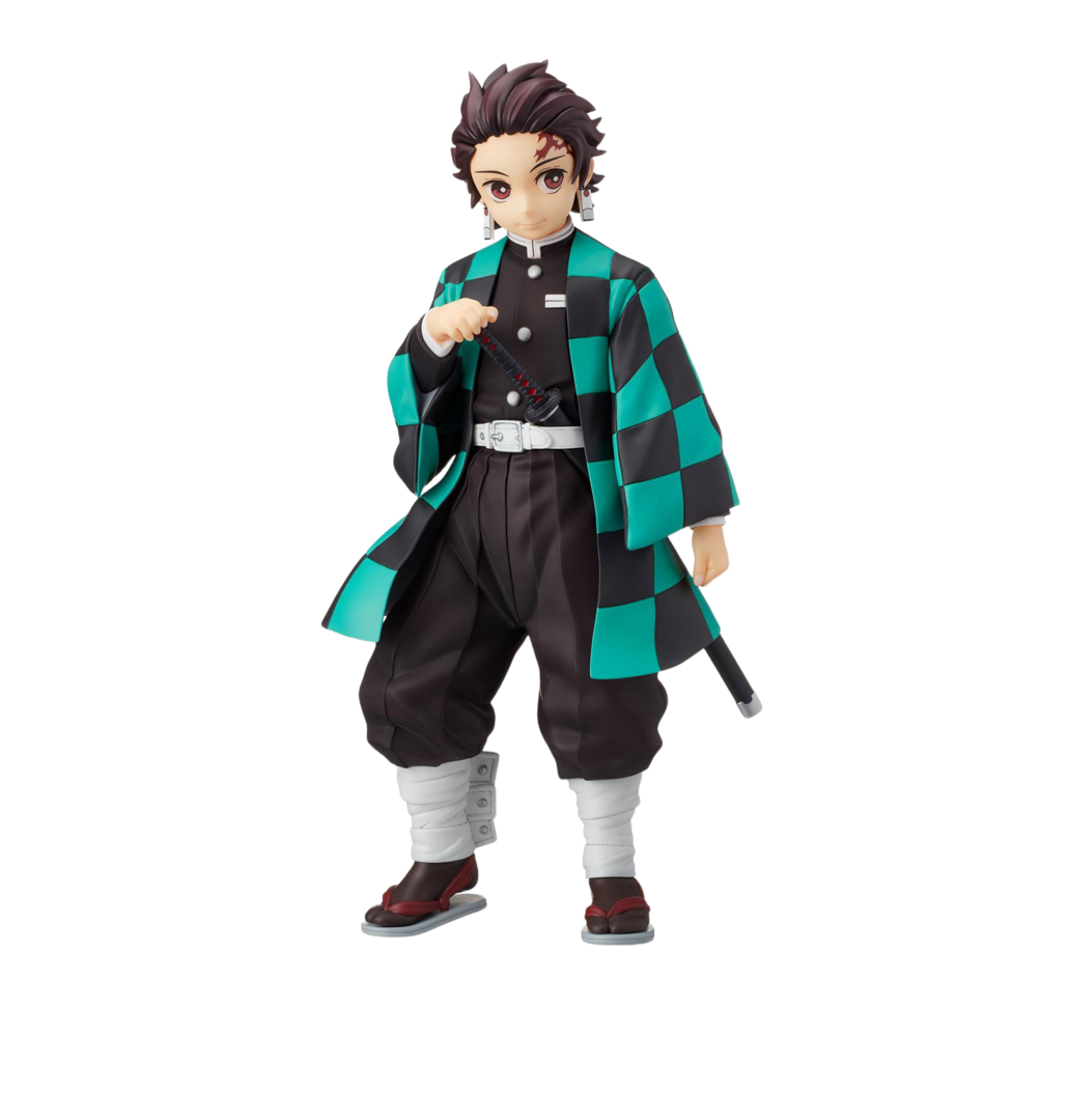 Figura tanjiro kamado demon slayer kimetsu no yaiba sibling bond sega 20cm