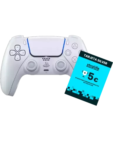 Mando DualSense Chroma Pearl + Tarjeta Regalo xtralife 5€