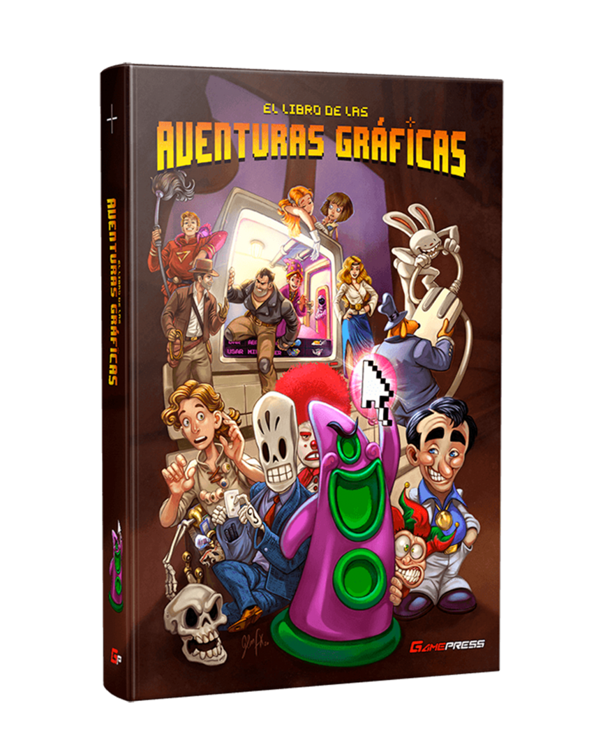 El libro de las aventuras gráficas gamepress (tapa dura)