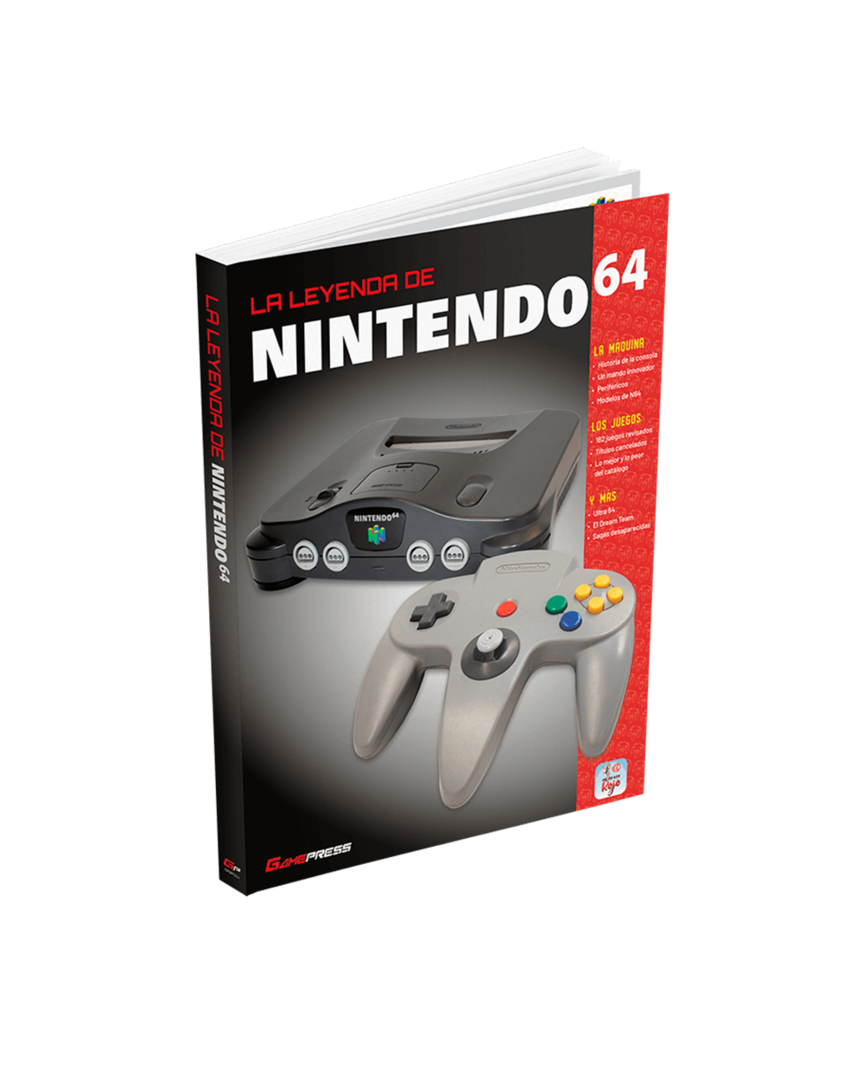 Libro la leyenda de nintendo 64 gamepress