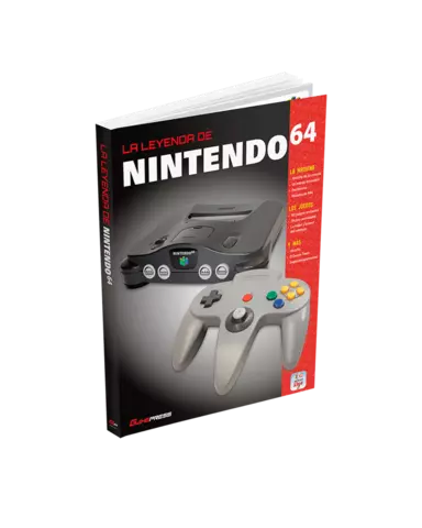 Libro La Leyenda de Nintendo 64 Gamepress (Tapa Blanda)