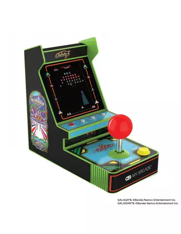 Comprar My Arcade Micro Player Retro Arcade Galaga Consola Joystick Stick ""L"" 2 Games 