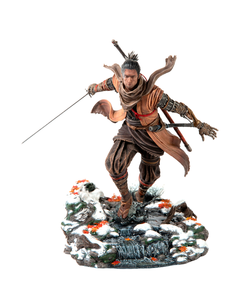 Figura resina sekiro: shadows die twice first 4 figures