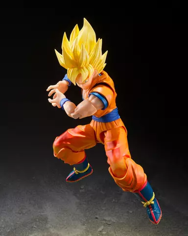Reservar Figura Son Goku Super Saiyan Dragon Ball Z The Games Begin Ver. SH Figuarts Figuras Estándar