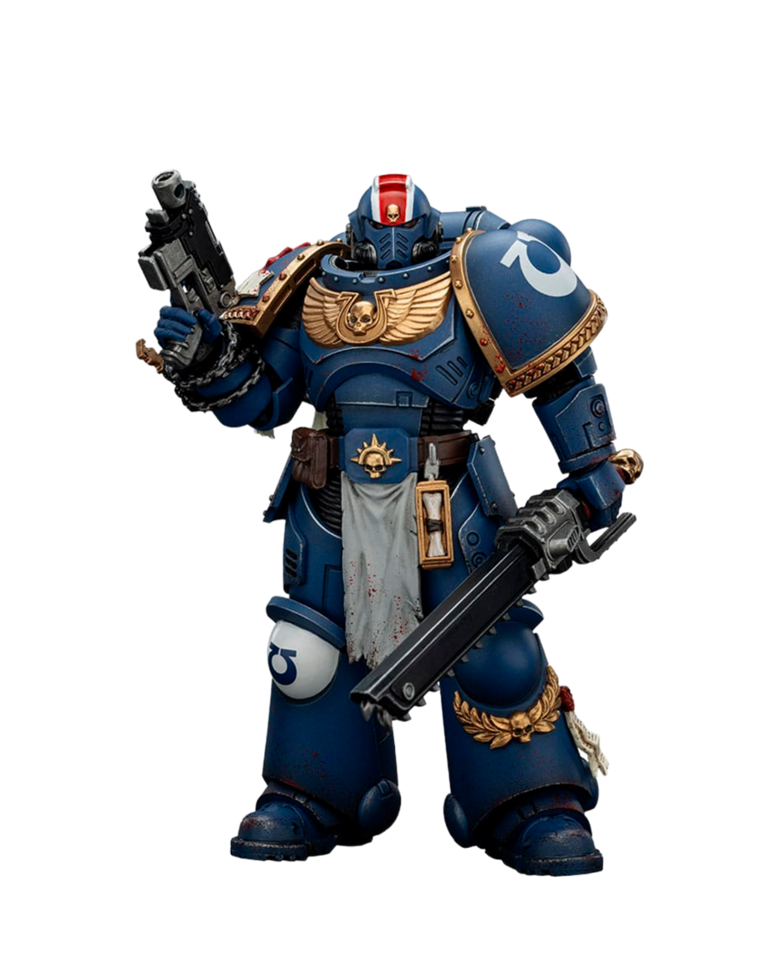 Figura teniente titus warhammer 40.000: space marine 2 edición coleccionista joytoy
